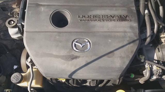 Mazda 6 2005 гож 2,3 газ/бензин неестественный звук мотора смотреть онлайн