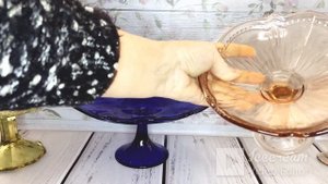 Стеклянные вазы. Цветное стекло ссср . У вас тоже такие были!!