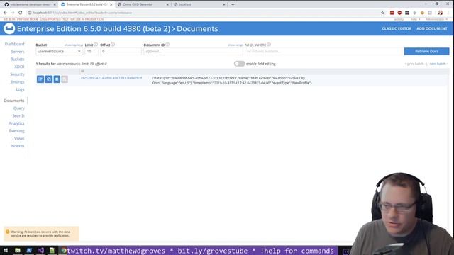 Live Coding with Matt Groves - Episode 39 - Experiment with CQRS and Event Sourcing (part 2) смотреть онлайн