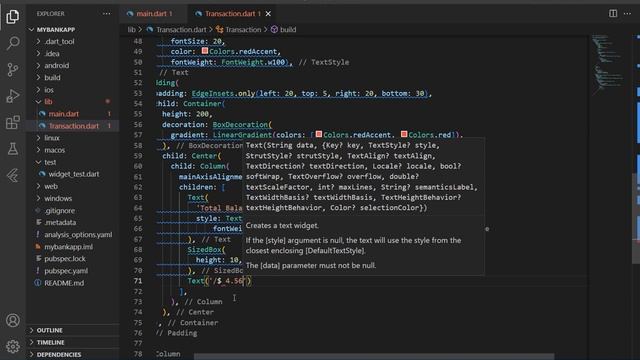 Flutter Finance App - Full course - Flutter UI Design - Flutter Banking App UI