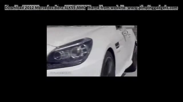 2012 Mercedes SLK55 AMG unveiled + EXCLUSIVE Windows 7 Theme Link смотреть онлайн