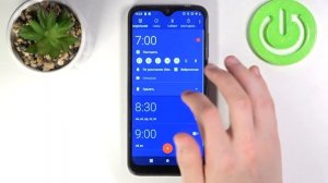 Как навести будильник на телефоне Oukitel C15 Pro / Настройка утреннего звонка Oukitel C15 Pro