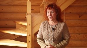 Отзыв владельца дома из оцилиндрованного бревна на садовом участке