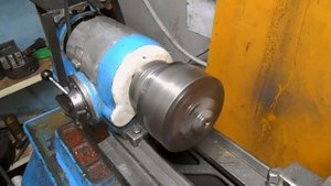 Токарный станок ТС 135 прямой привод. lathe with cnc drive