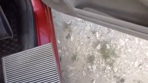 Замена салонного фильтра Honda Civic 4d