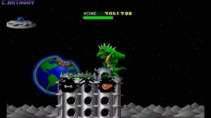 Rampage world tour: Final level+Ending