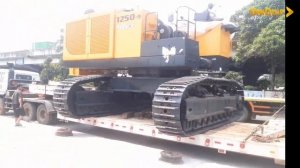 LOADING UNLOADING EXCAVATOR HYUNDAI R1250-9