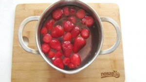 Компот из замороженой клубники