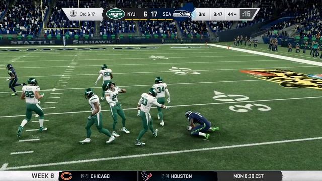 Wet and wild finish! Madden 20 PC Modded-Jets Rebuild - S3/2020 Week 8 at Seahawks - Ep. 51 смотреть онлайн