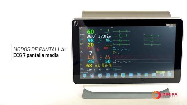 Monitor multiparamétrico Touch-Q15ª - Dinipa Medical смотреть онлайн