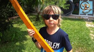 Строим домик на Пальме. Стелем крышу. Манкиту