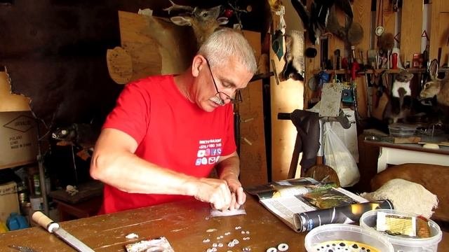 Изготовление глаз.  Часть 2.