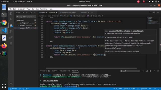 [HINDI] HOW TO: FIRESTORE ONDELETE FUNCTIONS WORKING TUTORIAL | FIREBASE FUNCTIONS | [ONDELETE] смотреть онлайн