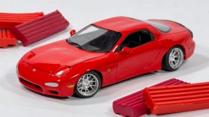 Копия Mazda RX-7 из пластилина своими руками