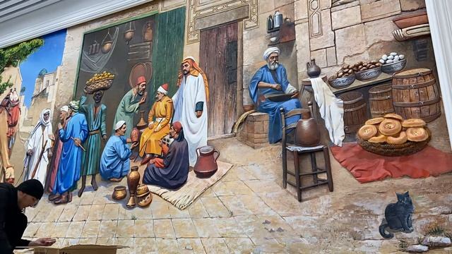 Настенная роспись, рельеф, барельеф смотреть онлайн