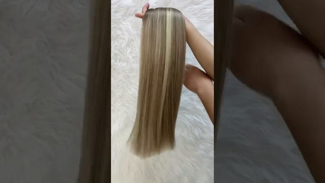 Beautiful color weft hair extensions #naturalhair #remyhair #virginhair #humanhair #shorts