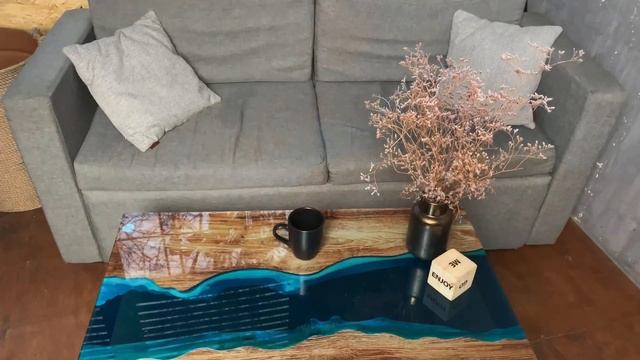 Журнальний стіл в стилі лофт River смотреть онлайн