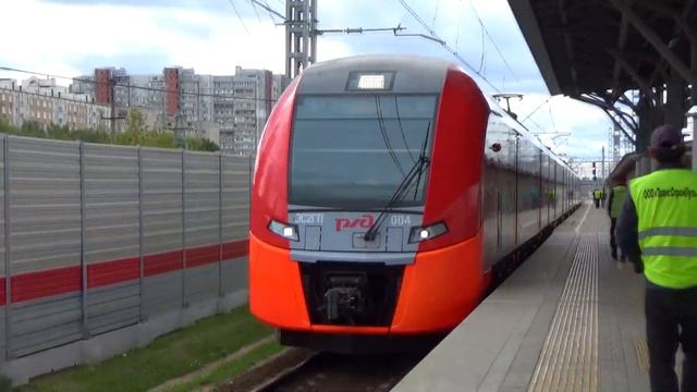 Электропоезд ЭС2ГП-004 "Ласточка Премиум" №838 "Москва - Иваново" смотреть онлайн