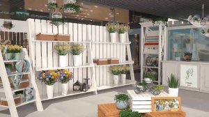 Интерьер цветочного магазина