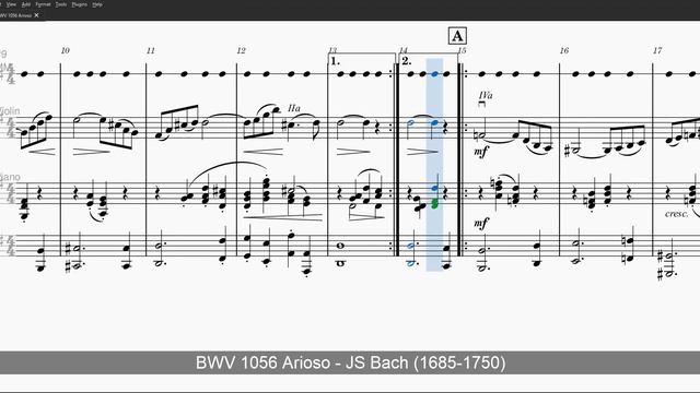 BWV 1056 Arioso - Level 5 Piano Accompany ONLY смотреть онлайн