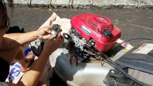 FREE HONDA HRR2163TDA REAR SELF PROPELLED QUADRA CUT 3-SPEED LAWN MOWER CARBURETOR JET NUT CLEANING