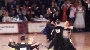 WDSF World Open Standart 1/4 Quickstep Ivan Varfolomeev - Valeria Remina