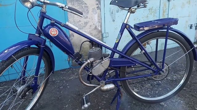 Мотовелосипед В-902 восстановлен