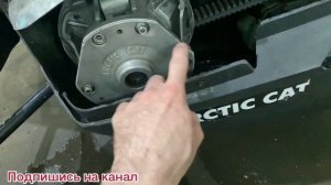 Замена пружины ведущего вариатора Arctic cat m800. Почему снегоход не едет? Захлёбывается