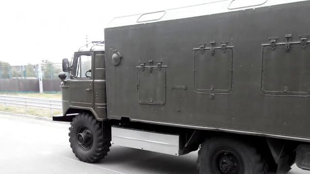 Электрический ГАЗ-66. Первый тест