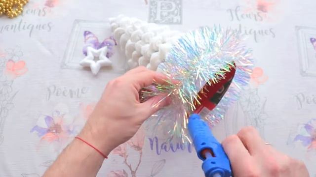 Как сделать красивую ёлку ??? из подручных материалов???? . Декор на рождество и новый год??? смотреть онлайн
