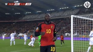 Belgium 5-0 Azerbaijan | LUKAKU ⚽️⚽️⚽️⚽️ | #REDDEVILS | European Qualifiers