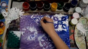 Видео-урок "Новогодняя открытка",1-2 класс.