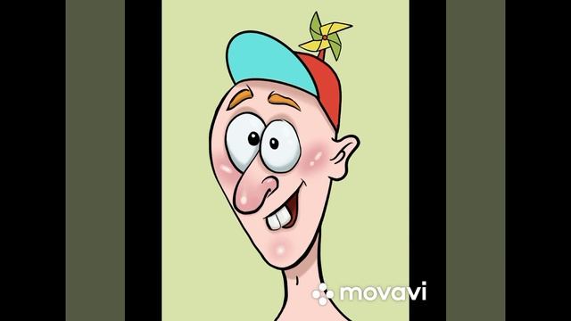 РИСУЕМ ВМЕСТЕ СМЕШНОЕ ЛИЦО №1. Как нарисовать смешного персонажа?