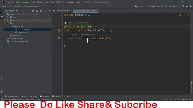 L2 - Lamda Expression and Fuctional Interface in JAVA 8 features| Core JAVA interview questions смотреть онлайн