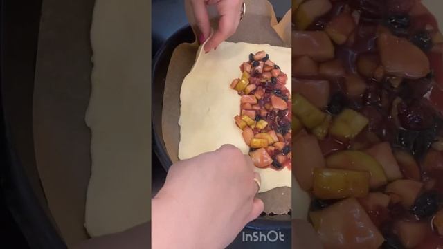 Вкуснейший штрудель с яблоками и вишней #Nonne-vkusno смотреть онлайн