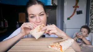 МУКБАНГ ОКРОШКА, ШАУРМА, ШАВЕРМА/MUKBANG HALK FAMILY