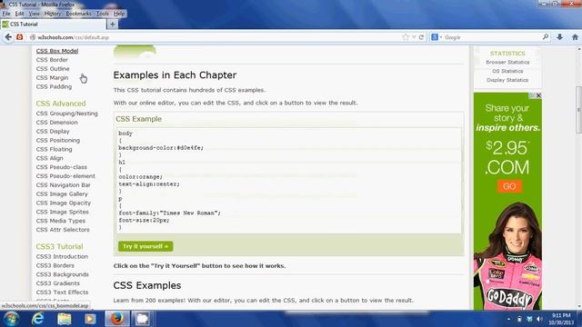 Learn HTML with W3Schools