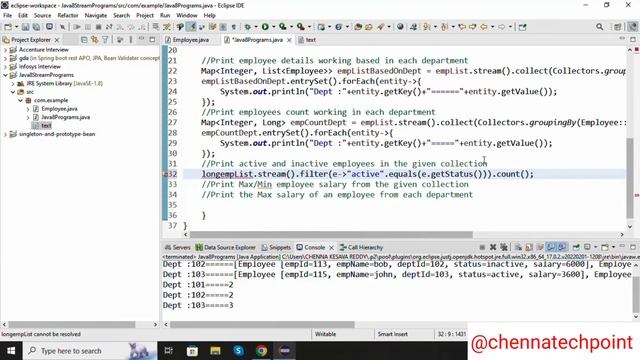Java 8 ?  | Java 8 Stream API Programming Interview Questions & Answers