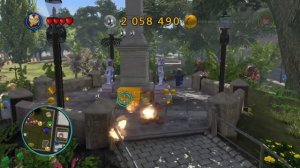 Lego Marvel Super Heroes Собираю красные и золотые блоки