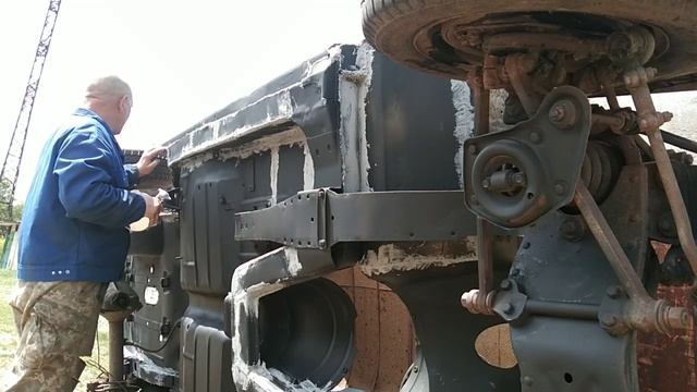 Ремонт днища газ21 ночная звезда часть 4 я . смотреть онлайн