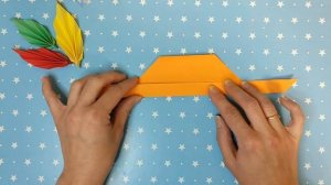 ОСЕННИЕ ПОДЕЛКИ / ЛИСТЬЯ ИЗ БУМАГИ / AUTUMN CRAFTS / PAPER LEAVES