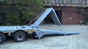 Трапы двойного сложения с гидравлическим приводом