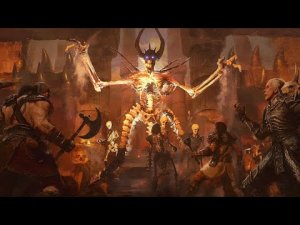 Diablo 2 мучение на аду. Варвар и волшебница в кооперативе