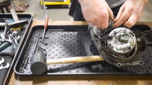 Двигатель Мотоцикла М1А "МОСКВА" 1950 года \ old motorcycle engine M1A "MOSCOW" 1950 USSR