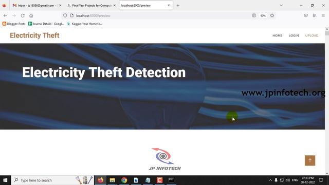 Electricity Theft Detection in Smart Grids Based on Deep Neural Network | Python Final Year Project