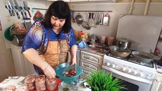 Домашняя свиная тушёнка.Два варианта приготовления.