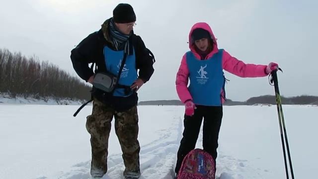 Ледовый переход Хабаровск - Комсомольск "Дорогой отцов. Полвека спустя". Репортаж с лыжни)) смотреть онлайн