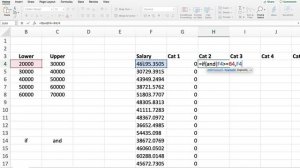 Excel: Converting a Scale Variable to a Categorical Variable - Part 1