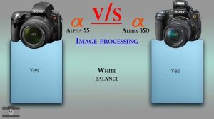 Sony Alpha 55 vs Sony Alpha 350