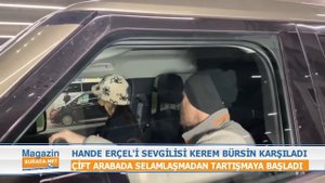 Сегодня утром Керем встретил Ханде Эрчел в аэропорту Стамбула